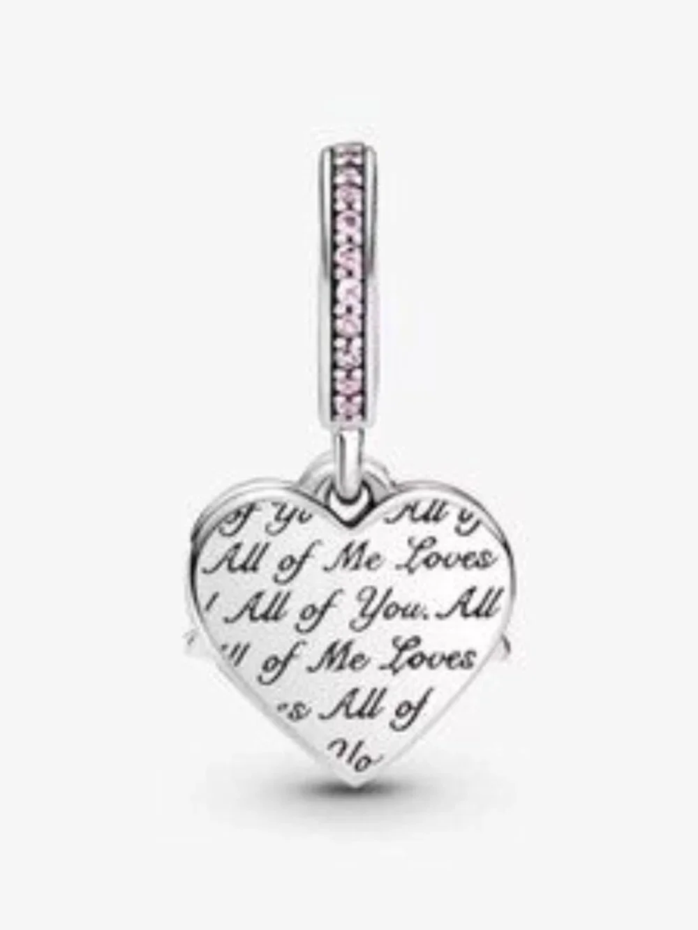 Pandora Heart & Mom Dangle Charm